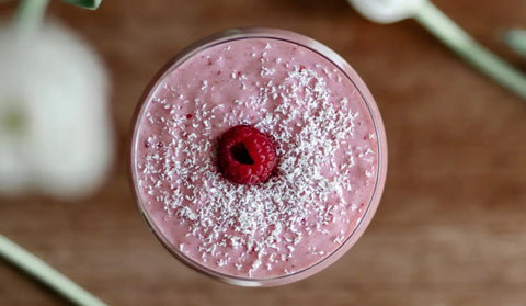 maca frambozen smoothie
